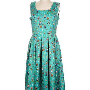 Dolly and Dotty Amanda Green Garden Gnome Circle Dress